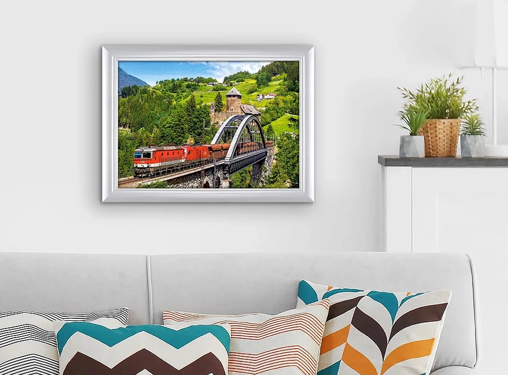 Puzzle 500 Piezas | Tren sobre el Puente 3