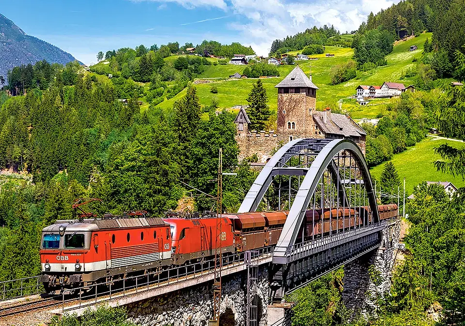 Puzzle 500 Piezas | Tren sobre el Puente 2