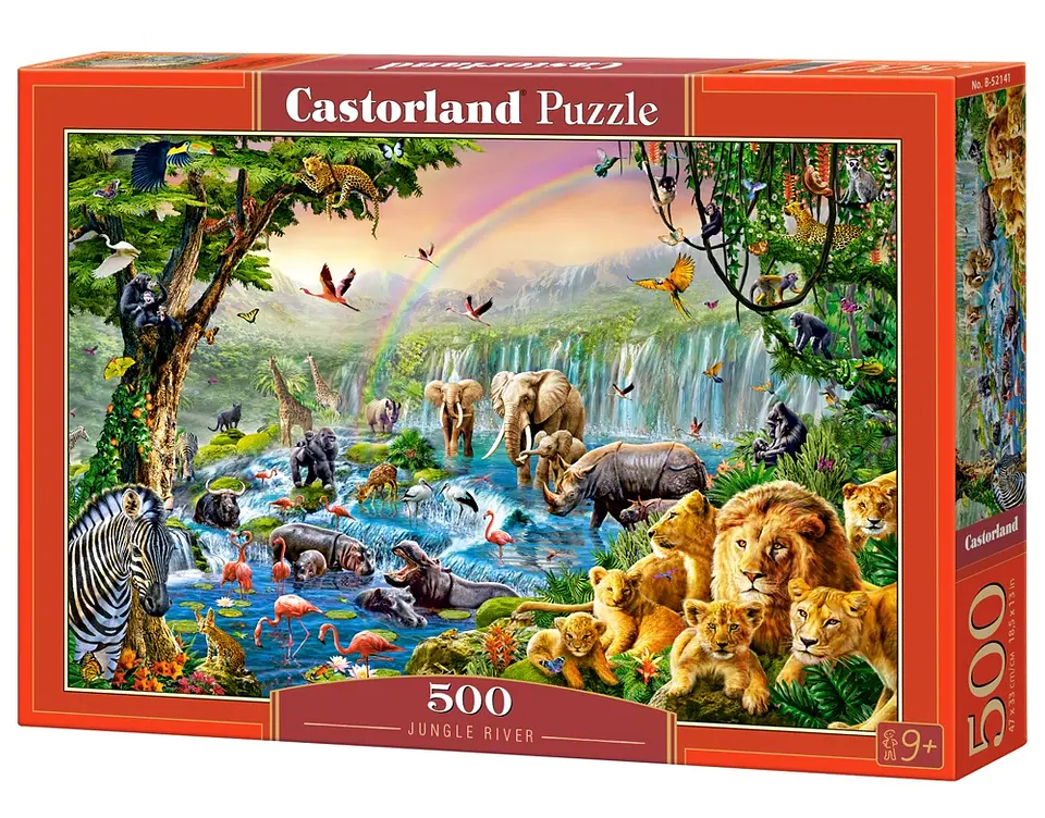 Puzzle 500 Piezas | Río de la Selva 1
