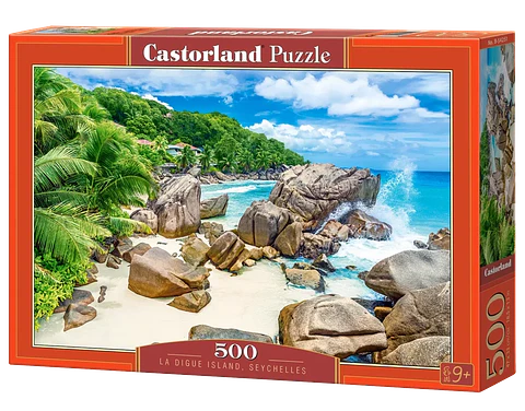 Puzzle 500 Piezas | Isla La Digue, Seychelles