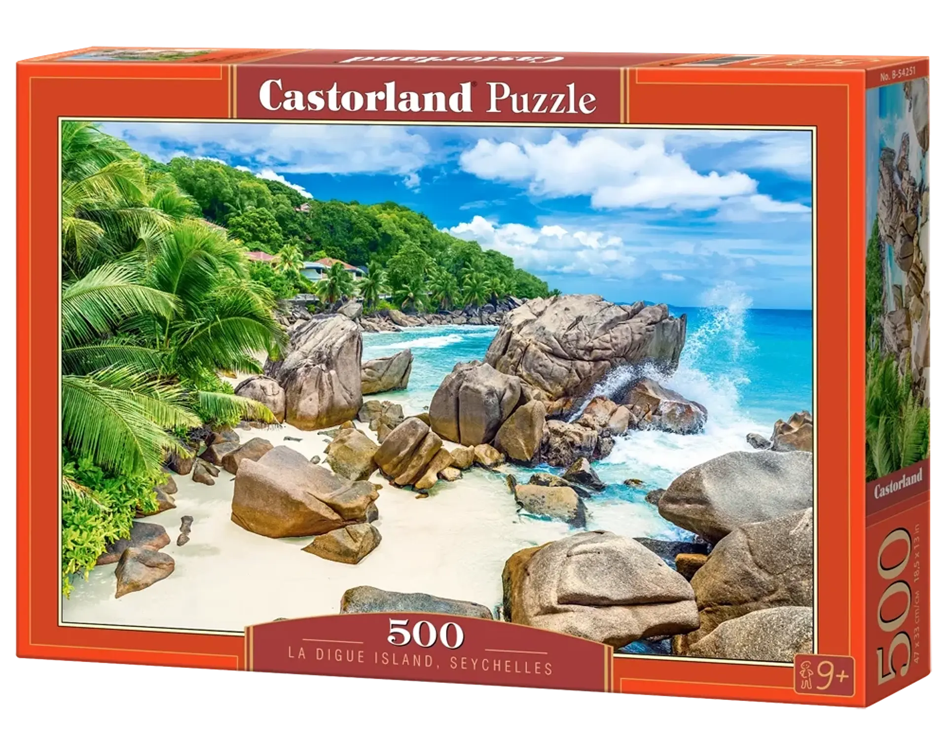 Puzzle 500 Piezas | Isla La Digue, Seychelles 1