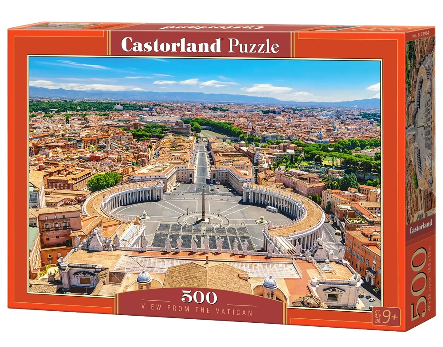 Puzzle 500 Piezas | Vista desde el Vaticano 1