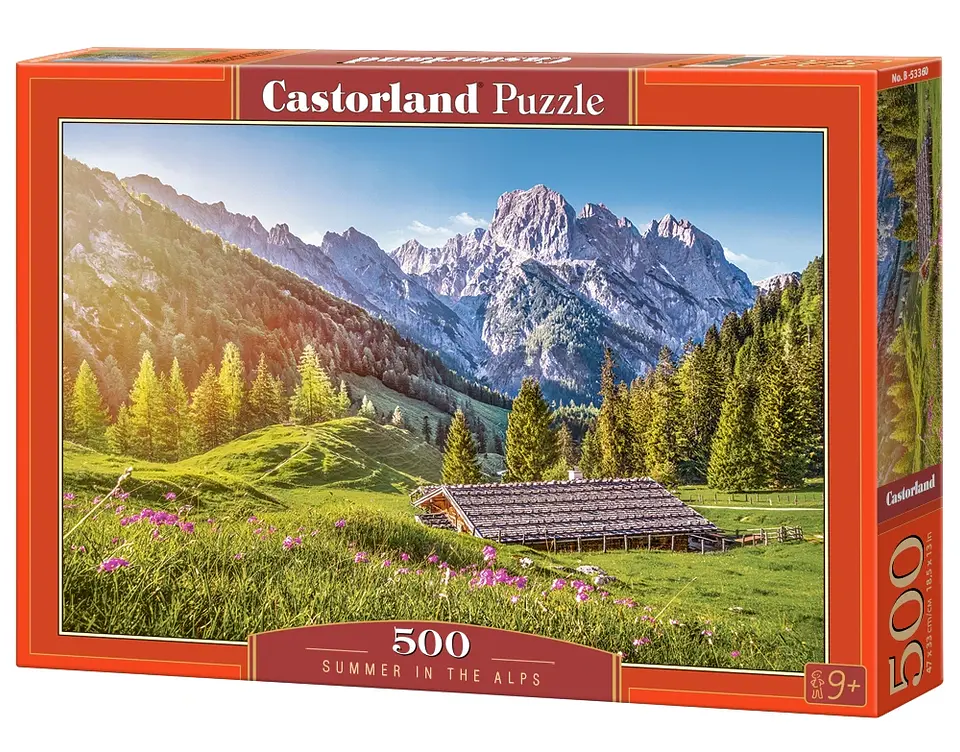 Puzzle 500 Piezas | Verano en los Alpes 1