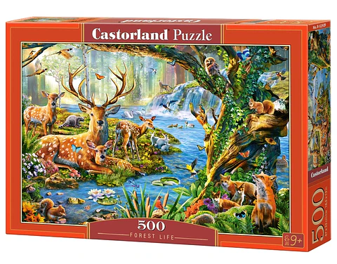 Puzzle 500 Piezas | Vida en el Bosque