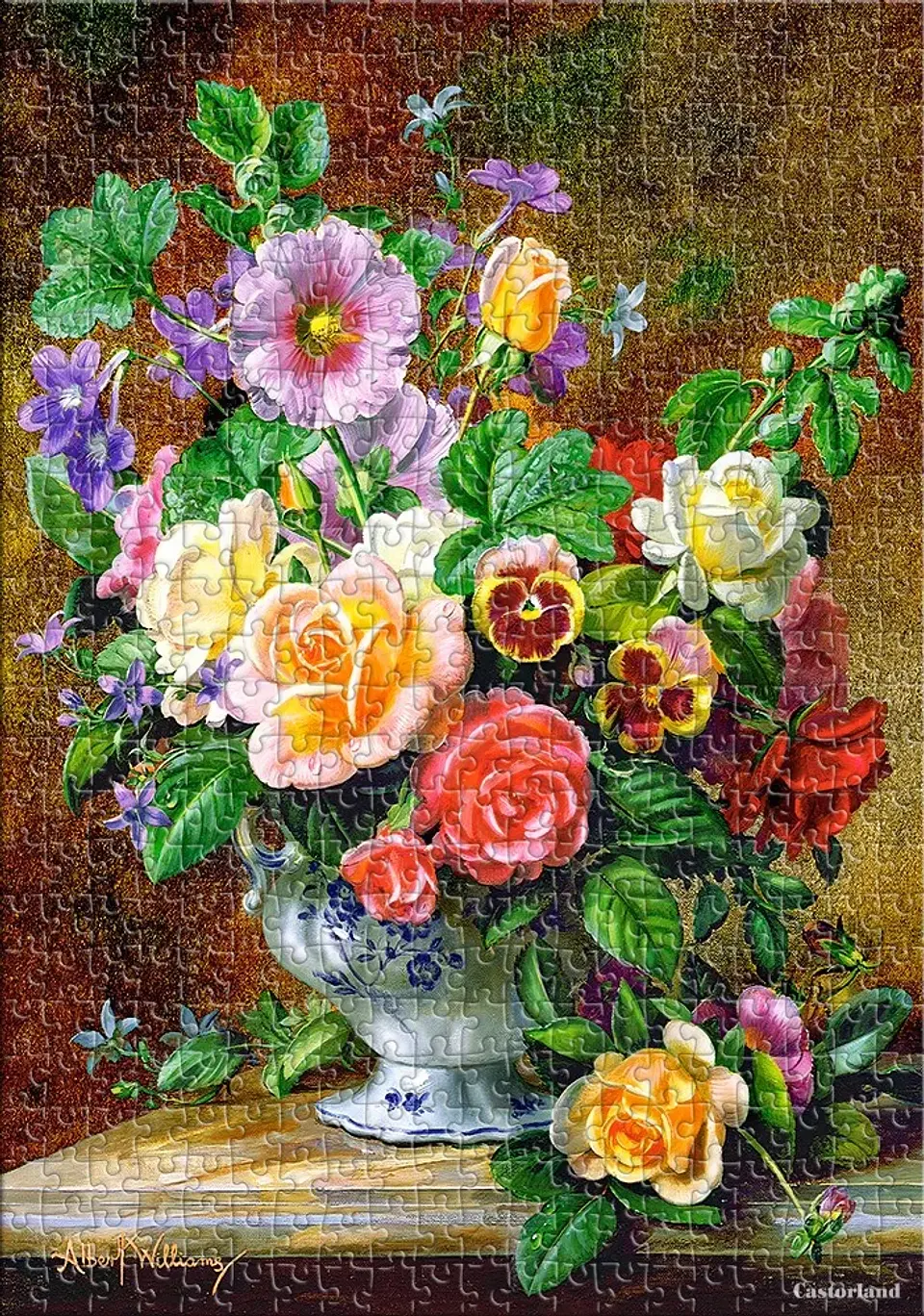 Puzzle 500 Piezas | Flores en un Jarrón 4