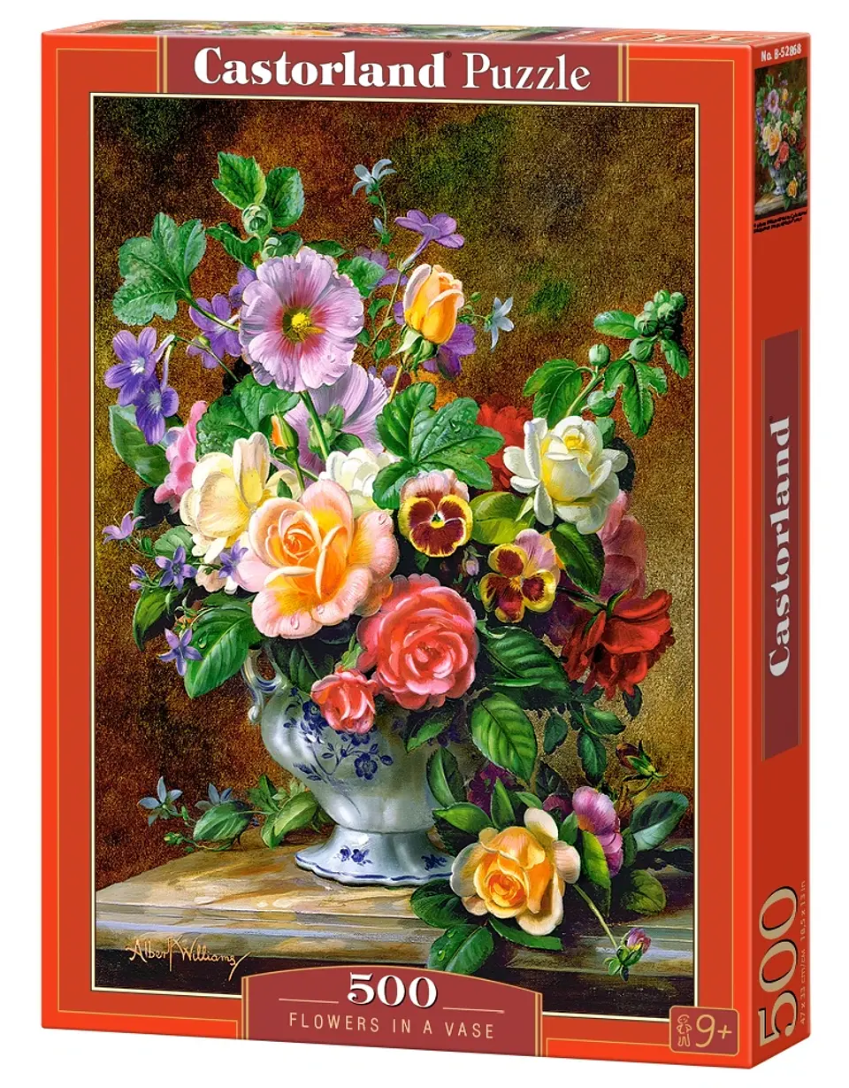Puzzle 500 Piezas | Flores en un Jarrón 1