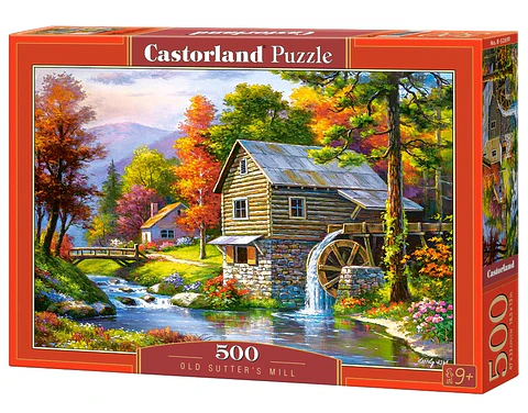 Puzzle 500 Piezas | Antiguo Molino de Sutter