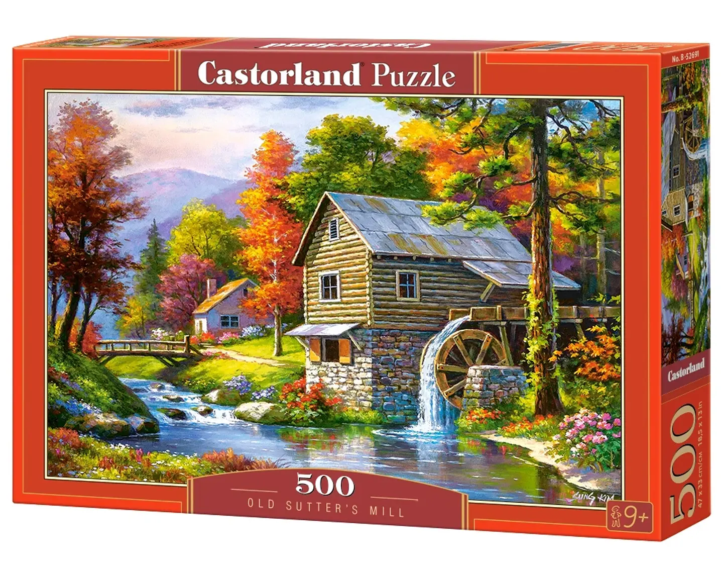 Puzzle 500 Piezas | Antiguo Molino de Sutter 1
