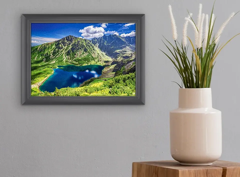 Puzzle 500 Piezas | Czarny Staw Gąsienicowy, Tatras, Polonia 3