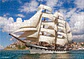 Puzzle 500 Piezas | Gran Velero Saliendo del Puerto - Miniatura 4