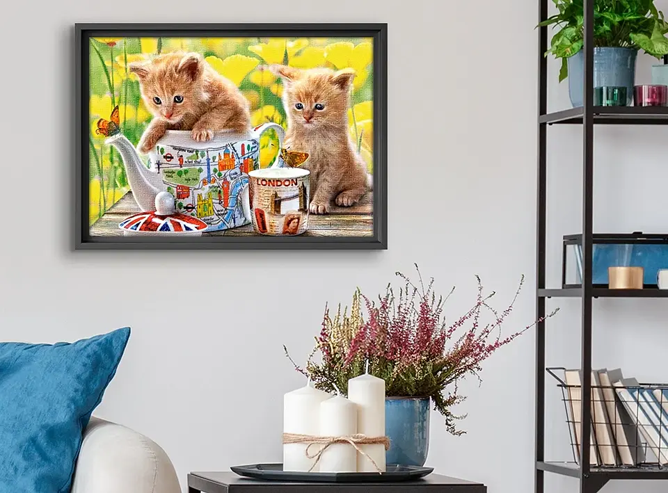 Puzzle 500 Piezas | Hora del Té con Gatitos 4
