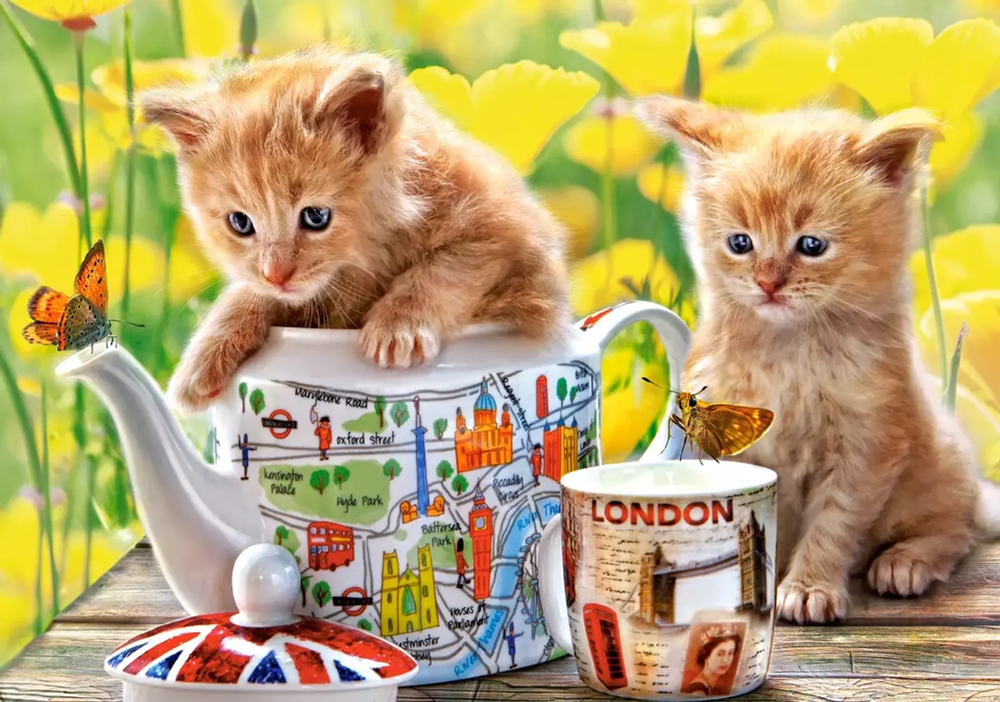 Puzzle 500 Piezas | Hora del Té con Gatitos 3