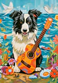 Puzzle 500 Piezas | Collie, Guitarra y el Mar - Miniatura 2