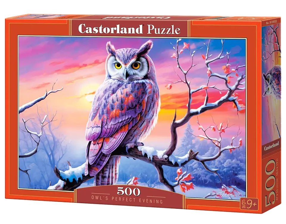 Puzzle 500 Piezas | La Velada Perfecta del Búho 1