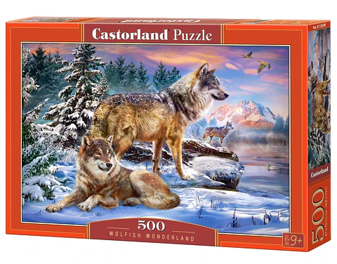 Puzzle 500 Piezas | País de Maravillas de Lobos