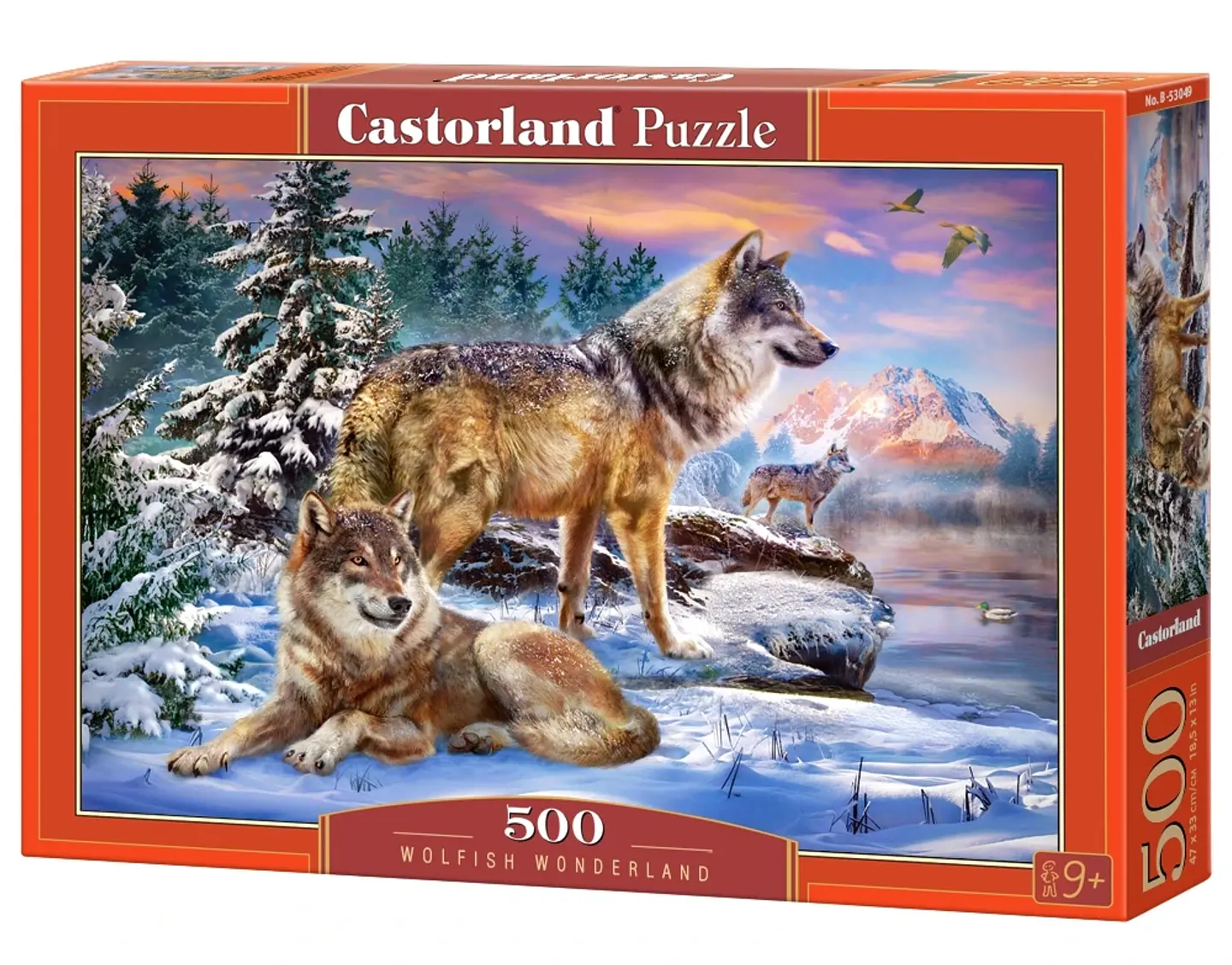 Puzzle 500 Piezas | País de Maravillas de Lobos 1