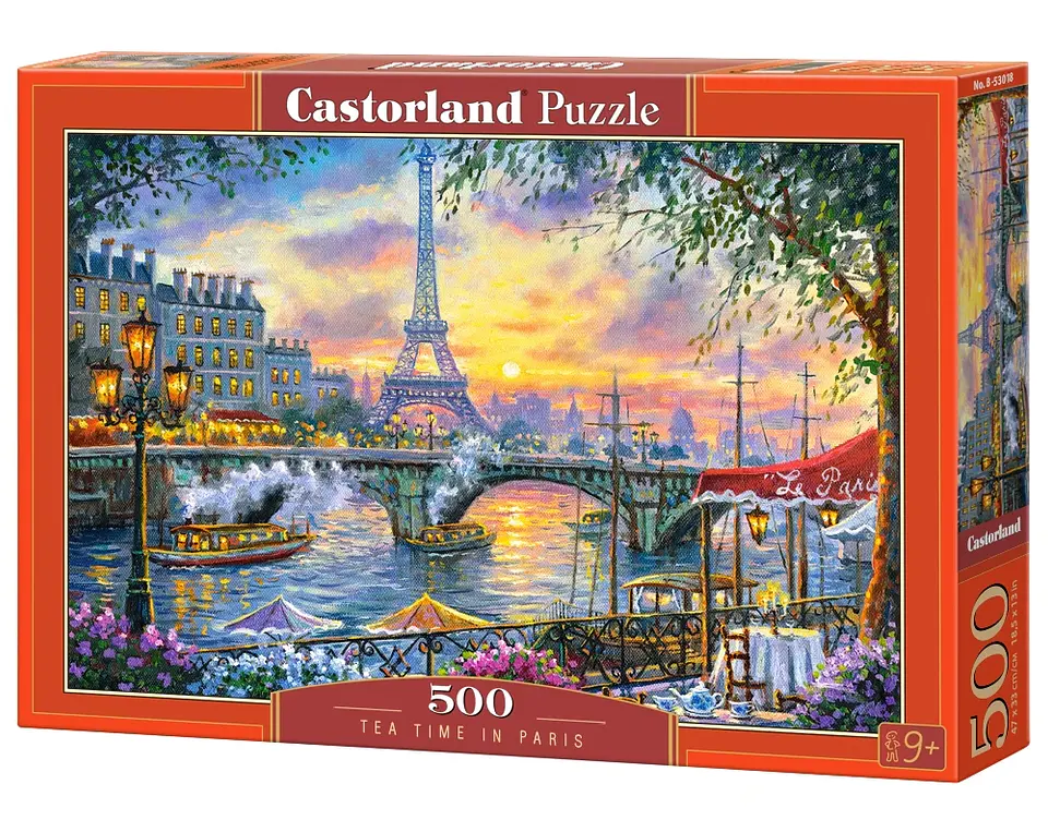 Puzzle 500 Piezas | Hora del Té en París 1