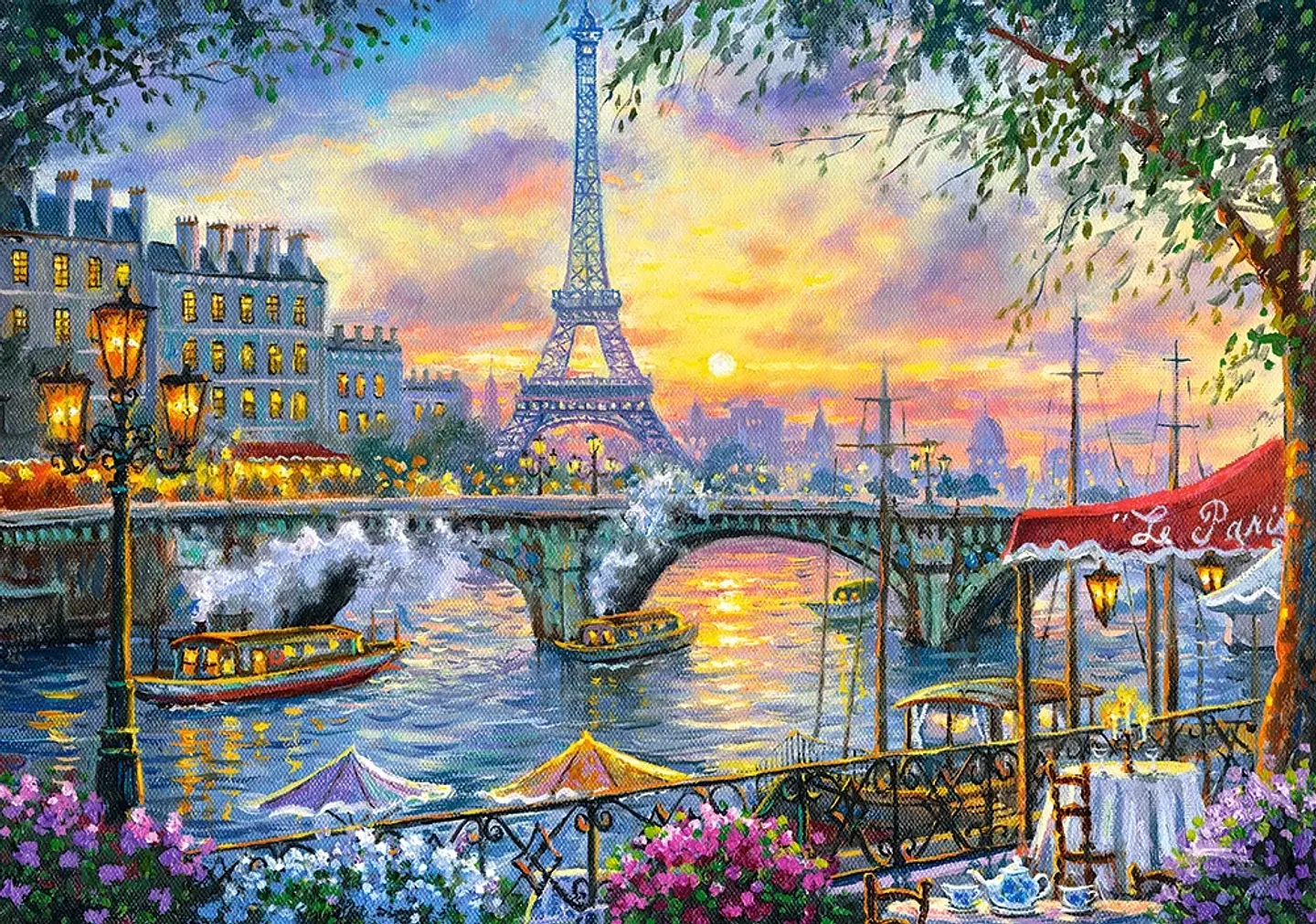 Puzzle 500 Piezas | Hora del Té en París 2