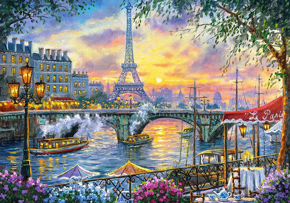Puzzle 500 Piezas | Hora del Té en París 2