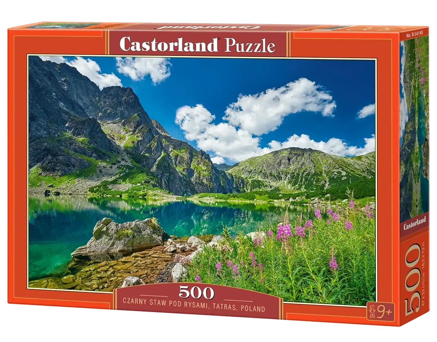 Puzzle 500 Piezas | Czarny Staw pod Rysami, Tatras, Polonia 1