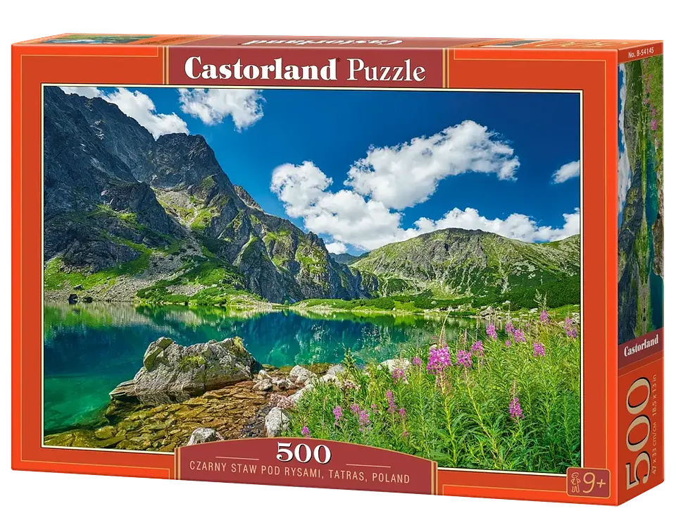Puzzle 500 Piezas | Czarny Staw pod Rysami, Tatras, Polonia 1