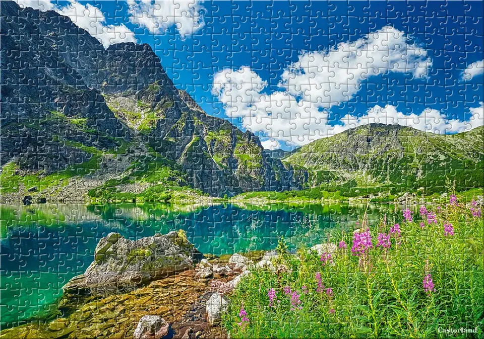 Puzzle 500 Piezas | Czarny Staw pod Rysami, Tatras, Polonia 4