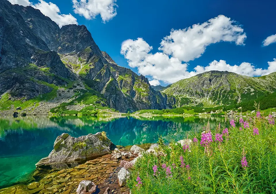 Puzzle 500 Piezas | Czarny Staw pod Rysami, Tatras, Polonia 2
