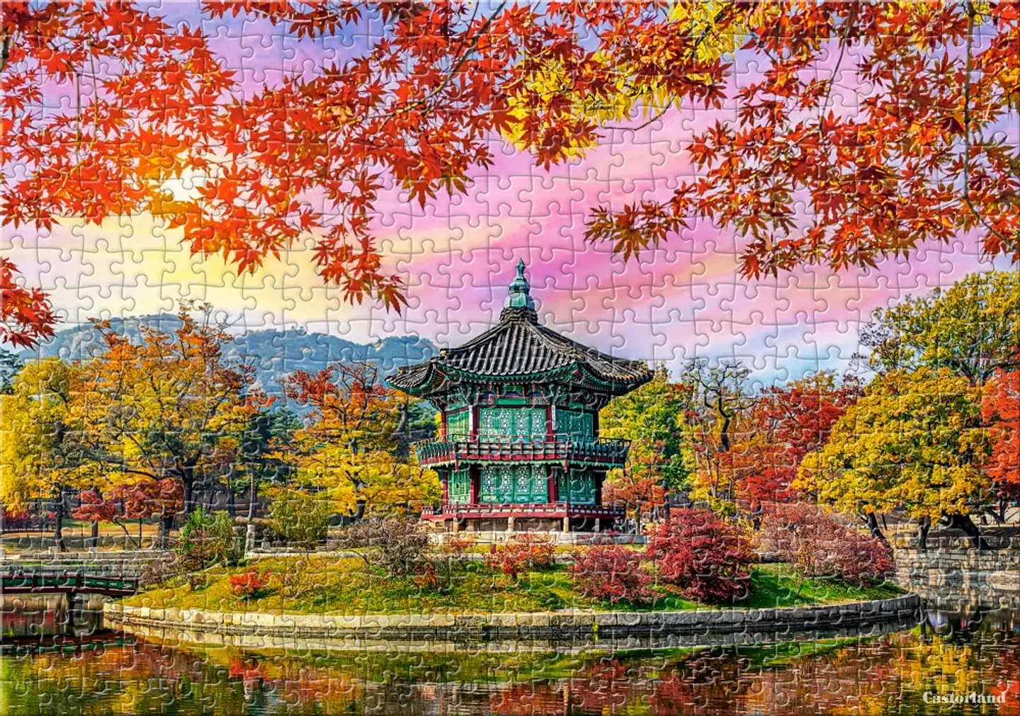 Puzzle 500 Piezas | Palacio Gyeongbokgung, Seúl, Corea del Sur 4