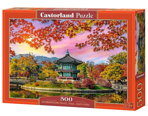 Puzzle 500 Piezas | Palacio Gyeongbokgung, Seúl, Corea del Sur