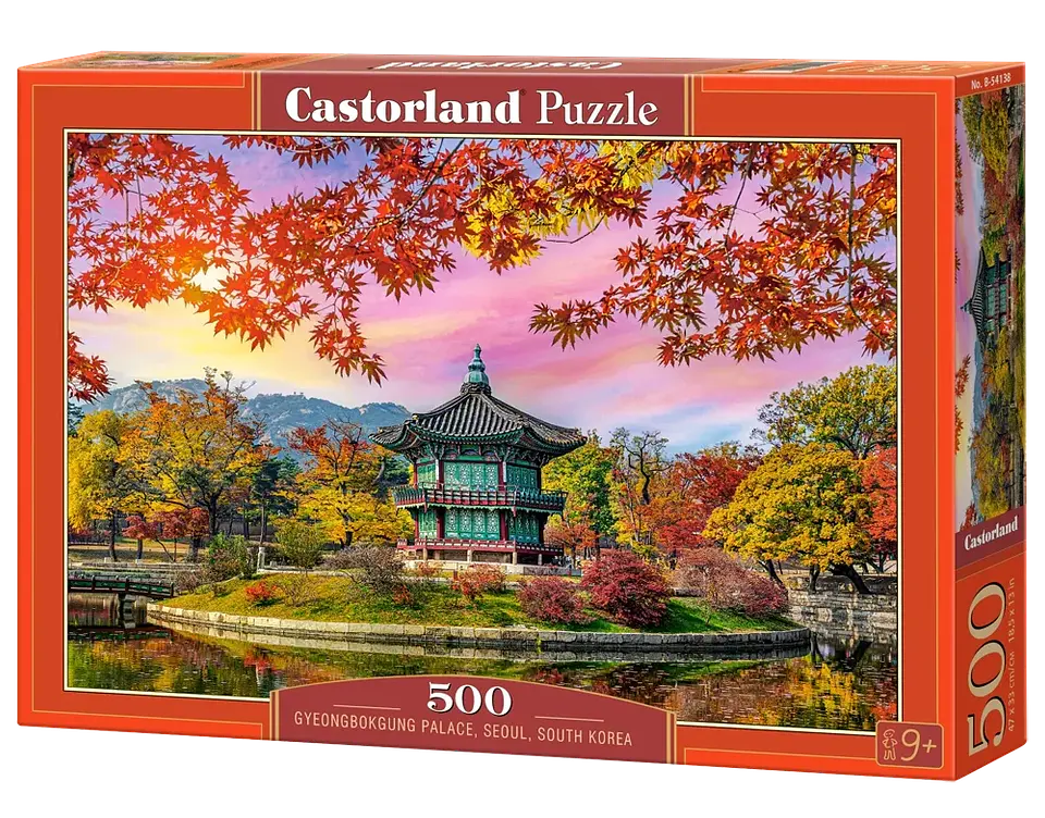 Puzzle 500 Piezas | Palacio Gyeongbokgung, Seúl, Corea del Sur 1