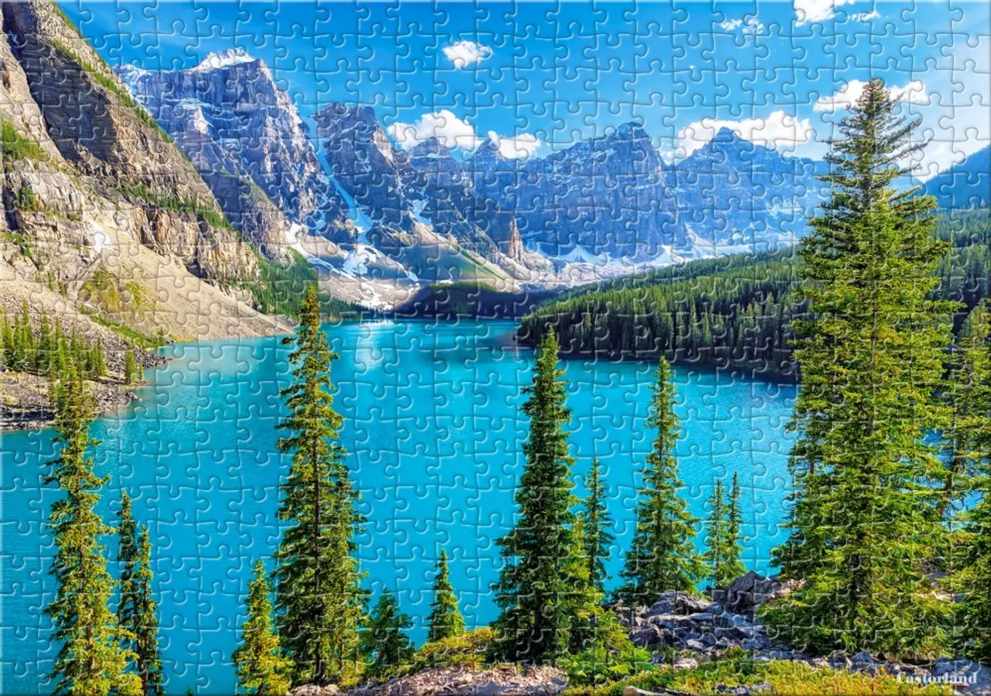 Puzzle 500 Piezas | Primavera en el Lago Moraine, Canadá 4