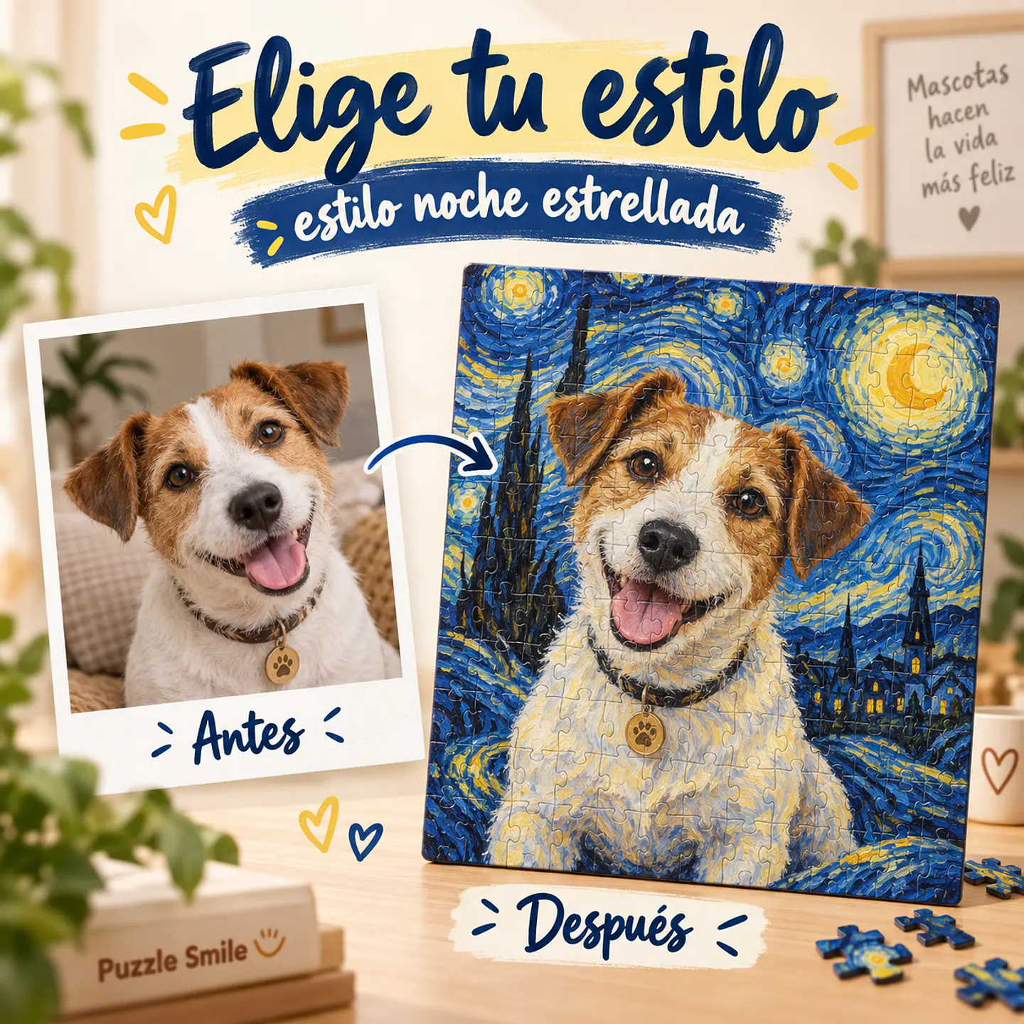 Puzzle Artístico de Mascota | Transforma a tu Peludo 4