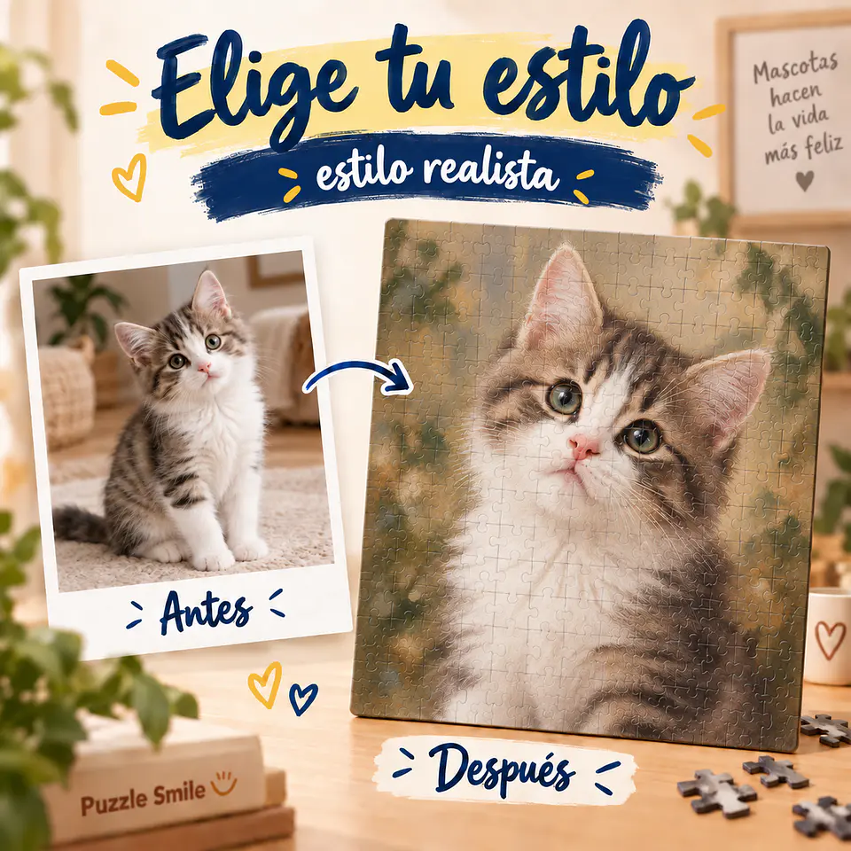 Puzzle Artístico de Mascota | Transforma a tu Peludo 5