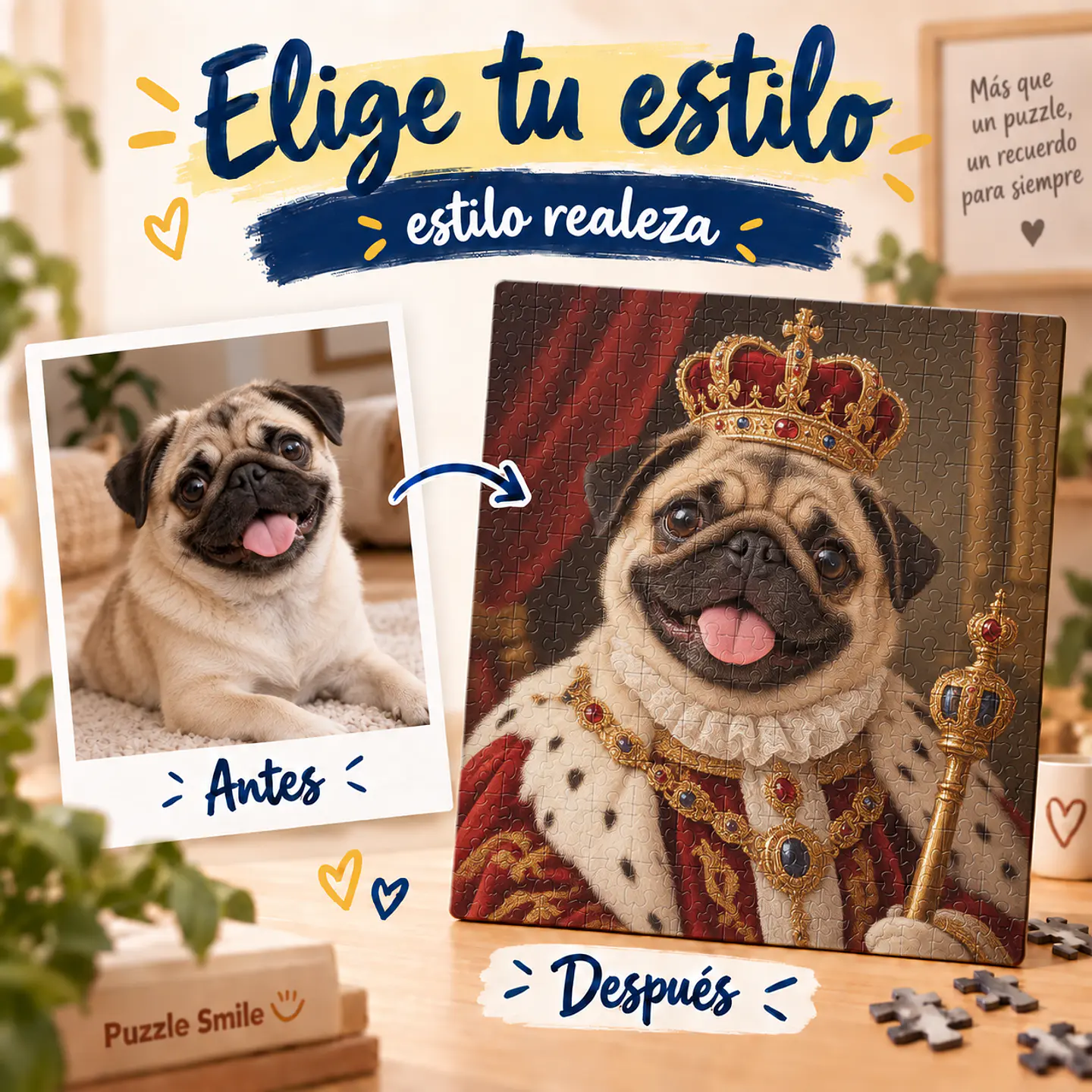 Puzzle Artístico de Mascota | Transforma a tu Peludo 6