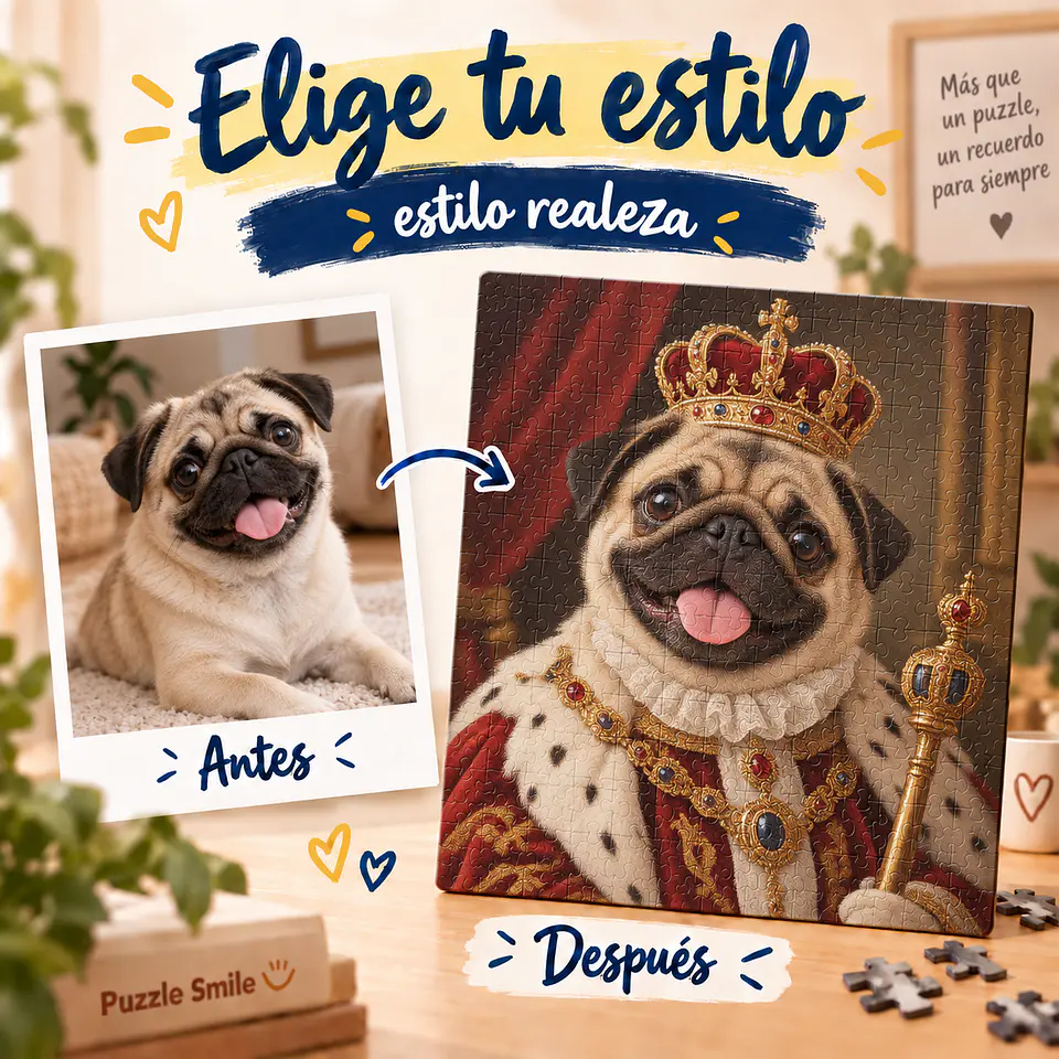 Puzzle Artístico de Mascota | Transforma a tu Peludo 6