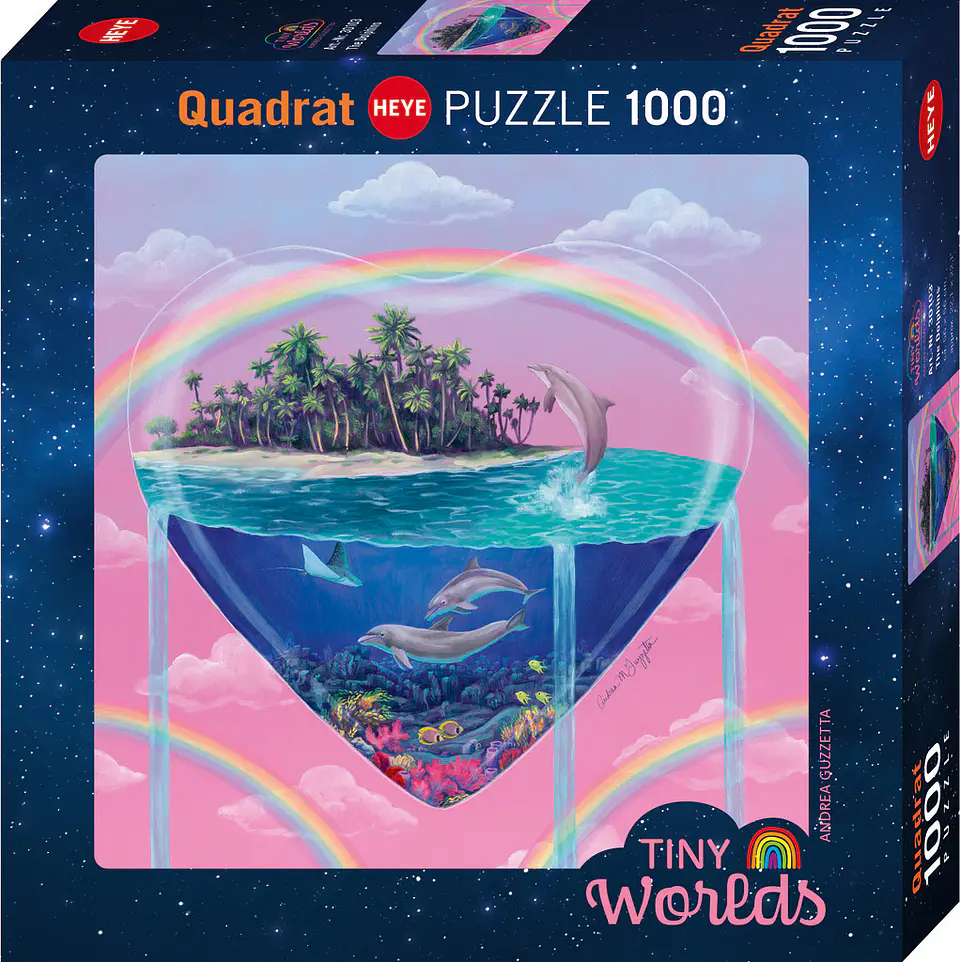Puzzle 1000 Piezas Cuadrado | The Dolphins 1
