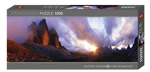 Puzzle 1000 Piezas Panorámico | 3 Peaks
