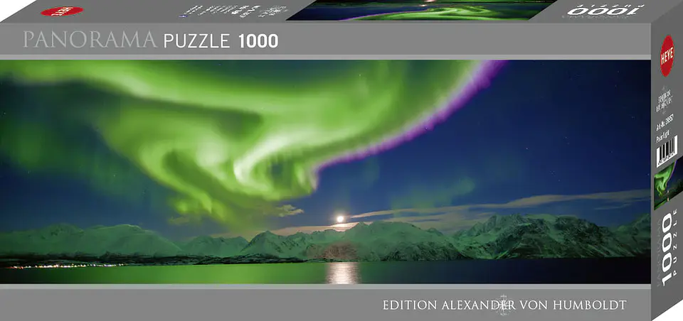 Puzzle 1000 Piezas Panorámico | Polar Light 1