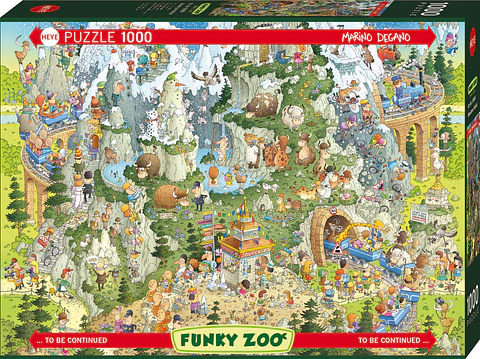 Puzzle 1000 Piezas | FUNKY ZOO Himalayan Habitat