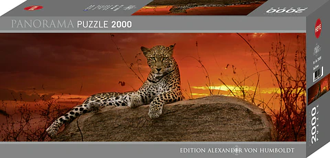 Puzzle 2000 Piezas Panorámico | Red Dawn