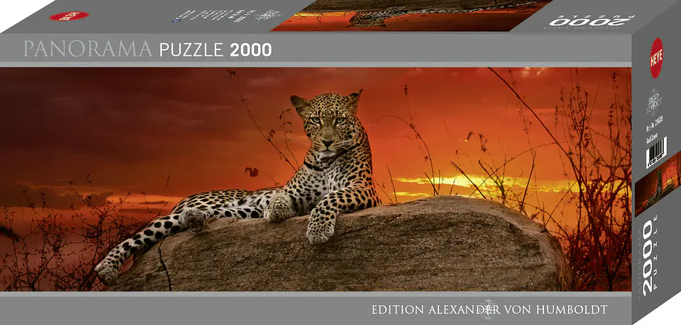Puzzle 2000 Piezas Panorámico | Red Dawn 1