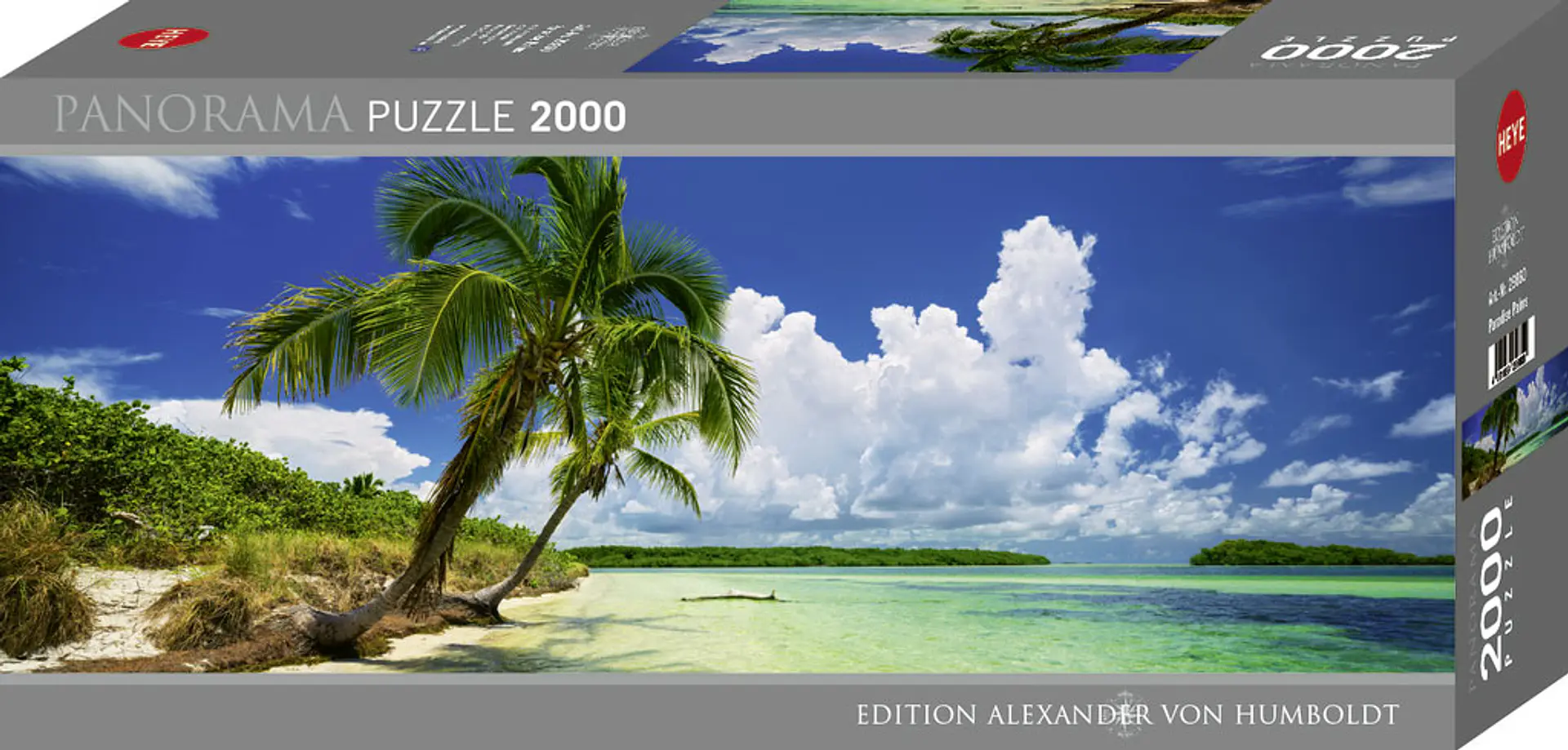 Puzzle 2000 Piezas Panorámico | Paradise Palms 1