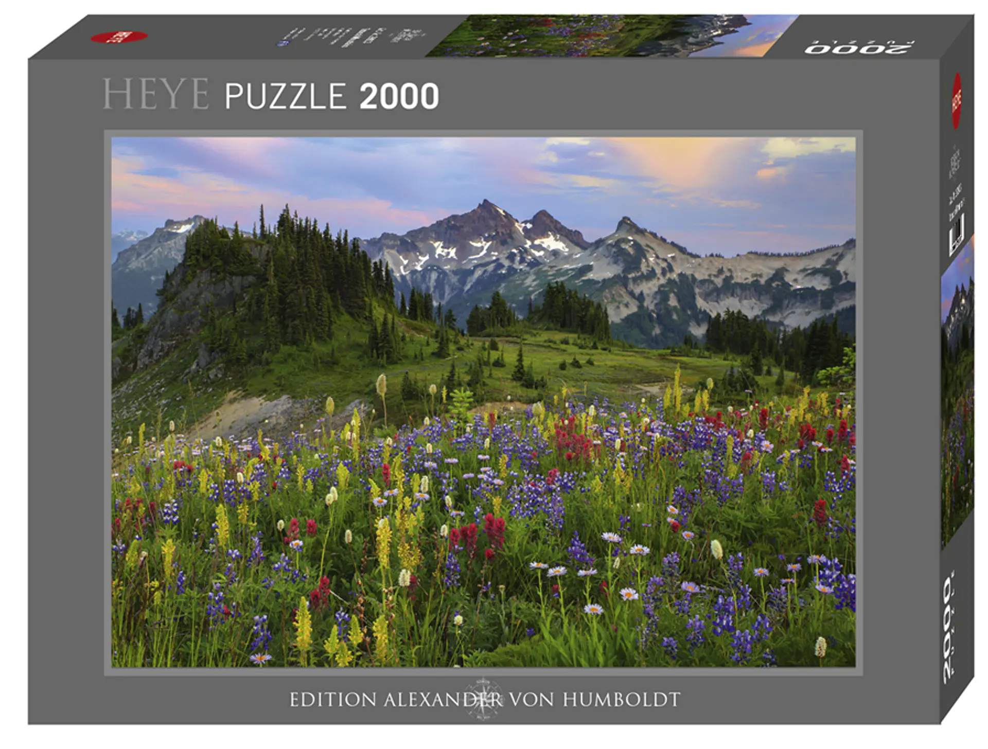 Puzzle 2000 Piezas | Tatoosh Mountains 1