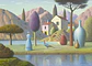 Puzzle 1000 Piezas | Lady in Blue - Miniatura 2