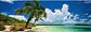 Puzzle 2000 Piezas Panorámico | Paradise Palms - Miniatura 2