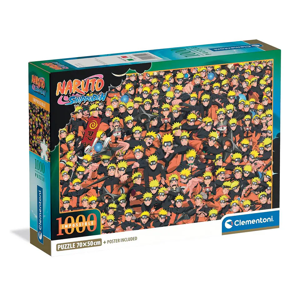 Puzzle 1000 Piezas | Naruto Shippuden Imposible  1