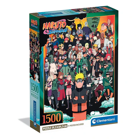 Puzzle 1500 Piezas | Naruto Shippuden Personajes