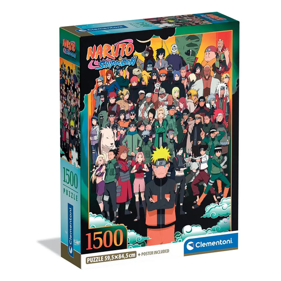 Puzzle 1500 Piezas | Naruto Shippuden Personajes 1