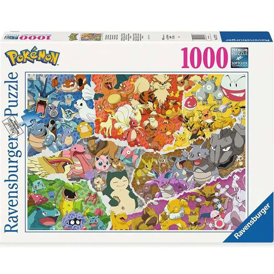 Puzzle 1000 Piezas | Pokémon: La Aventura 1