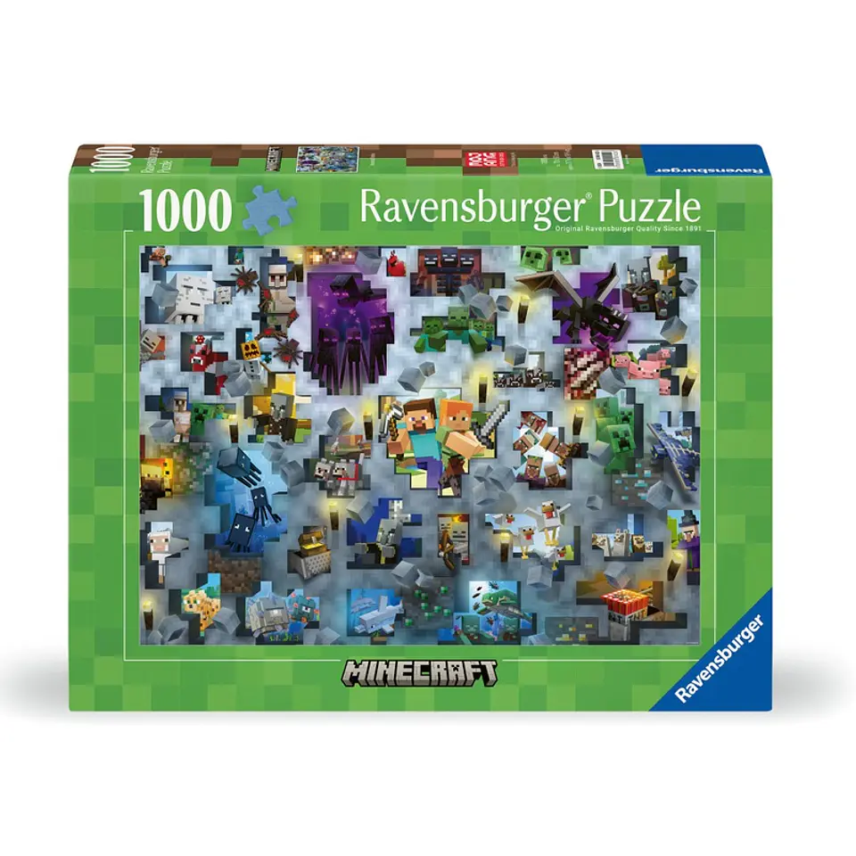 Puzzle 1000 Piezas | Minecraft 1